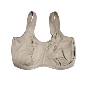 Syrokan Women's Beige Full Coverage Comfort Underwire Bra‎ Size 34I